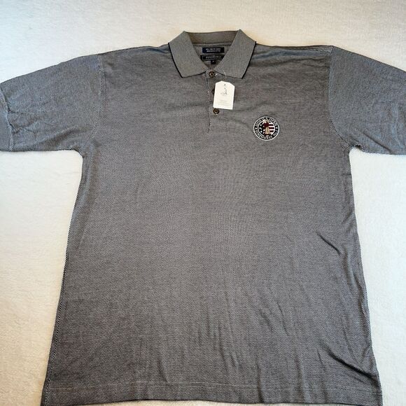 2005 US Open Pinehurst No 2 Mens Polo Shirt Size M NWT New Old Stock - Picture 2 of 10